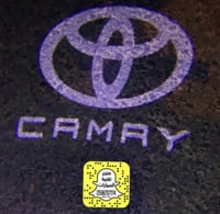 لمبة الأبواب مع شعار الشركة والأسم (لوقو)