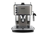 الة صنع القهوة ديلونجي سكالتشرا 2 في 1 بن مطحون -...