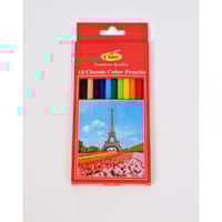 كلاس ألوان خشبية - 12 لون