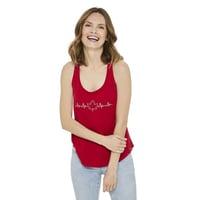 بلوزة نسائي كت أحمر ماركة Canadiana