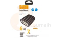 شاحن منزلي سريع 6 منافذ - BS306