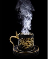 مبخرة بخور فاخرة للبخور متعدد الألوان 9x9x9سنتيمتر