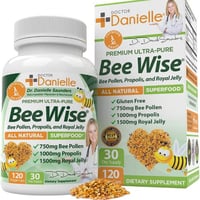 كبسولات حبوب اللقاح النحل، غذاء ملكات النحل ، بروب...