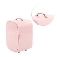 ثلاجة صغيره وردية