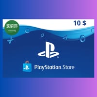 بطاقة بلايستيشن 10 دولار -المتجر السعودي