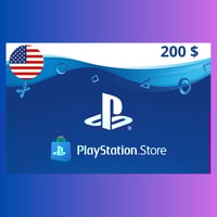 بطاقة بلايستيشن 200 دولار -المتجر الامريكي