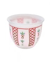 S/5166 فنجان الكيف اركوبال احمر صغير