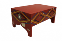 طاوله خشب قديم مقاس 50 * 50