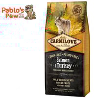 كارنيلوف سلمون وتركي طعام جاف للكلاب البالغة 12كج