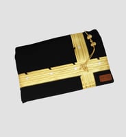 بقشة زري ذهبي متقاطع