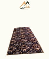 مدة نقشة زرقا مبطنه لباد