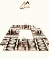 طقم مدات سفط نجدي مخطط (مبطنه)