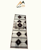 طقم مدات نقش نجدي بيج (مبطنه)