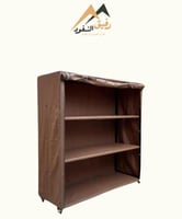 دولاب كبير تايلندي ثلاث رفوف بني