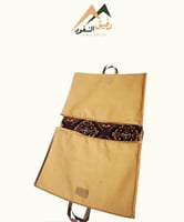 طقم مدات نقشة زرقا (مبطنه لباد)