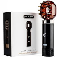مبخرة كهربائية بمشط ovast 2 في 1 قابل لاعادة الشحن...