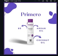 معالج الشعر primer اورقانيك organic المشبعة بالزيو...