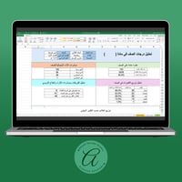 ملف (رصد وتحليل) درجات طلاب الصف في مادة (مرن لجمي...