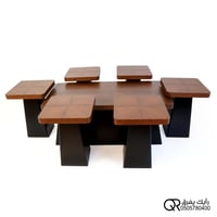 طاولات قهوة عصرية مربع 6+1
