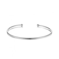 إسوارة لونا من الفضة المطلية بالروديوم