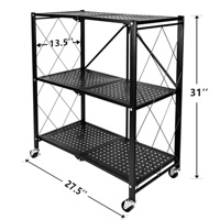 رفوف منزلية قابلة للطي بعدت مقاسات