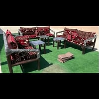 كرسي مركاز حديد بقماش