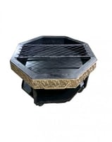 منقل ملكي مدور وسط