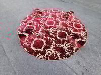 جلسات ارضية دائرية بعددة الوان