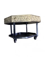 منقل ملكي مدور كبير