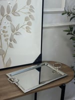 صينية تقديم فضي