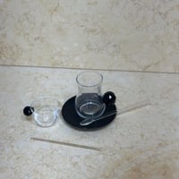 ملاعق زجاج - 5 قطع