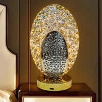 أباجورة كرستال 3 ألوان لاسلكية