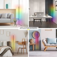 اضاءة زاوية ملونة