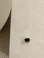 خاتم فضة عيار 925 اسود