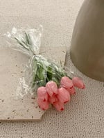 باقة توليب صناعي