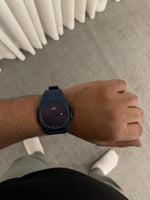 ساعة رجالية بسير ربل