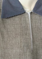 يونيفورم عاملة جامبو بتصميم منقط كشميري