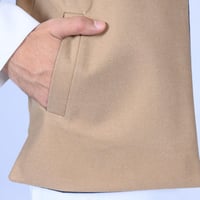 سديري دبل فيس مقلم كحلي بيج M