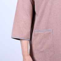 طقم عاملة انيق بسحاب D