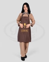 مريلة طبخ مقاومة للماء والأوساخ والزيت