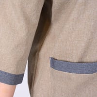 طقم عاملة منزلية ملون مريح