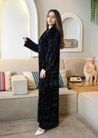 عباية بليزر بيكا أسود