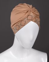 طاقية رأس بتطريز ناعم من الامام