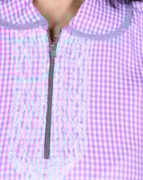 قميص عامله منزلية باكمام متوسطه