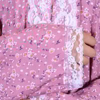 شرشف صلاة موف بزهور