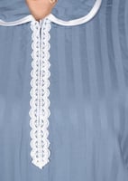 طقم زي موحد قطعتين مريح خامة قطنية