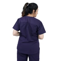 زي طبي نسائي لون بنفسجي غامق 105Kenzi