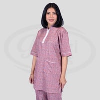 زي العاملات بزهور أنيقه