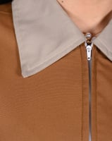 طقم بدلة عامله بسحاب ملون مريح