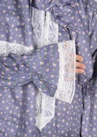 شرشف صلاة بسحاب واطراف دانتيل